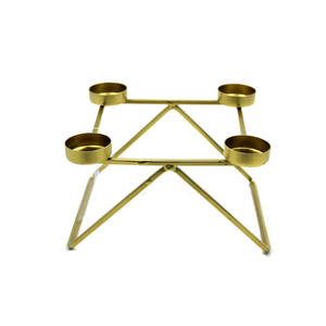 Tendance Design Verre Métal Avent Bougeoir Noir Fini Pour La Maison et La Fête De Noël Éclairage Décoration En Gros En Vrac - Product Image 6