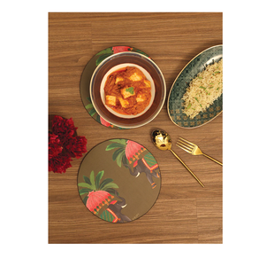 MDF Trivets Printed Best Selling Product Elephant Design Wholesale Blank MDF Larger Size Piece Top Selling - Product Image 1