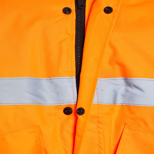 Chaqueta de Trabajo de Seguridad Impermeable de Alta Visibilidad Naranja Black Rock, ANSI Clase 2, para Hombre y Mujer, Logotipo Personalizable, Reflectante, OEM - Product Image 6