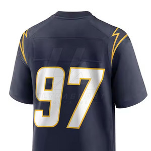Uniforme de football américain respirant en polyester de haute qualité avec couleurs et tailles personnalisables, service OEM - Product Image 6