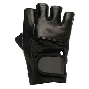 Guantes de gimnasio antideslizantes unisex de medio dedo, diseño de poliéster transpirable para ejercicio físico para levantamiento de pesas - Product Image 5