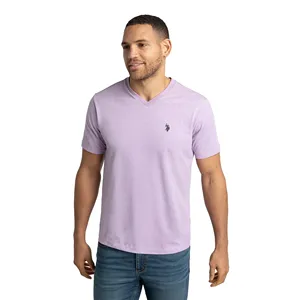 เสื้อยืดผ้าฝ้ายออแกนิกสำหรับผู้ชายโอเวอร์ไซส์ดีไซน์หรู100% โลโก้ออกแบบได้ตามต้องการลายหนาทึบสไตล์บ็อกซี่ว่างเปล่า - Product Image 5