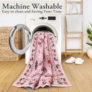 Alfombra de lana hecha a mano con nudos artesanales de lujo para sala de estar, habitación infantil, hotel u oficina - Product Image 2