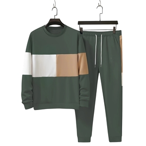 Vêtements de sport décontractés pour hommes sur mesure, imprimés en 3D personnalisés, pantalons de survêtement à manches longues, unis, pour les saisons printemps, automne et hiver - Product Image 4