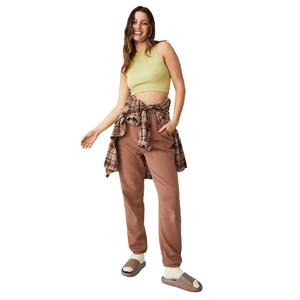 2024 nuevos pantalones de Jogger de alta calidad para mujer, ropa deportiva, pantalones de chándal personalizados ajustados de lana tecnológica - Product Image 5