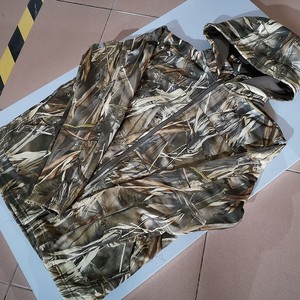 เสื้อโค้ทแจ็กเก็ตกันน้ำลายพรางสำหรับผู้ชายเสื้อคลุมผ้าเดนิมกันลมพิมพ์ลาย - Product Image 6