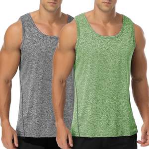 Débardeurs athlétiques de qualité professionnelle T-shirts sans manches décontractés pour Gym Fitness musculation entraînement musculaire tricoté tendance - Product Image 4