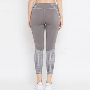 Leggings de yoga pour femmes de haute qualité Design unique avec motif solide de taille moyenne élastique Fabriqué en matériau de la meilleure qualité Stock limité! - Product Image 2