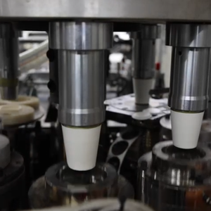 Vasos de papel biodegradables desechables compostables multicolores etiqueta personalizada 50 bolsas logotipo personalizable 100% ecológico - Product Image 4