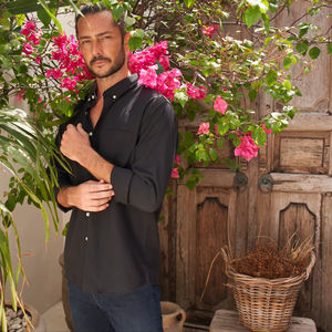 Camisa de Esmoquin Corporativa Unisex BEAM, Cuello Mao Sólido, 60% Algodón, 40% Tela Oxford, Un Bolsillo, Transpirable, Ecológica, ODM, Otoño - Product Image 5