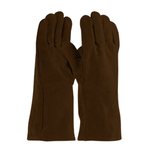 Gants de soudage industriels en cuir résistants aux étincelles Importateurs de cuir Vente en gros Gants de soudage fendus pour vaches - Product Image 6