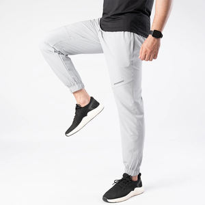 Pantalons pour hommes personnalisés coupe ajustée fermeture éclair pantalon de jogging pour hommes coton course sport vêtements de rue Golf Gym pantalons d'entraînement pour hommes - Product Image 4