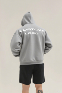 Sweat-shirts à capuche sport pour hommes sur mesure, poids lourd, de haute qualité, en coton tricoté, sweat-shirts décontractés d'automne, fabricant de sweat-shirts à capuche - Product Image 6