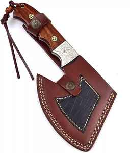 Bushcraft Industrial grado hecho a mano Damasco acero Tomahawks hacha para Camping caza - Product Image 5