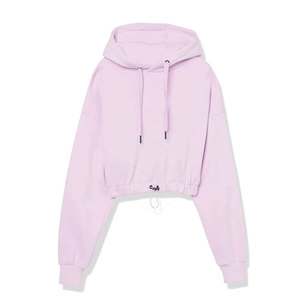 Hecho en Material de alta calidad Mujeres Crop Top Hoodies Windproof Pakistan Made Crop Top Hoodies - Product Image 4