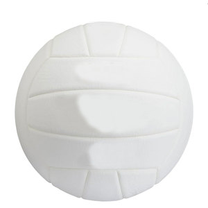 Balón de Voleibol Blanco de PU de Alta Calidad Premium – Tamaño 5, 18 Paneles Cosidos a Máquina para Juego en Interiores, Exteriores y Playa, Hecho en Pakistán - Product Image 3
