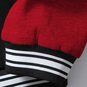 Vestes universitaires pour hommes en coton et laine de haute qualité, imperméables et respirantes, avec col montant, couleurs personnalisées, logo, idéales pour l'hiver - Product Image 3