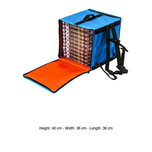 Bolsa Térmica Gi-Metal Max para Cartones de Pizza 36 x 36 cm, Suministros para Hostelería y Catering al por Mayor - Product Image 3