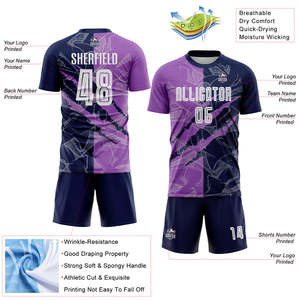 Fabricante de uniformes de fútbol personalizado Kits de alto rendimiento Proveedor de ropa al por mayor Premium Teamwear Advanced Fabric Solutions - Product Image 5
