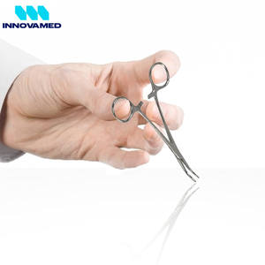 Pinza Hemostática Recta y Curva Multiusos con Bloqueo, Pinza Mosquito, Instrumento Quirúrgico de Clase I con Certificación CE para Cirugía por INNOVAMED - Product Image 5