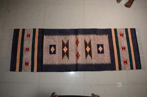 Alfombra de chenilla hecha a mano de la mejor calidad/Alfombra de poliéster de algodón estilo tradicional con encanto elegante forma rectangular uso del suelo oración - Product Image 6