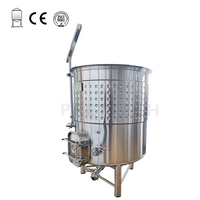 Cuve de Fermentation VCT à Enrobage Réfrigérant en Acier Inoxydable Robuste SS304 2000L/3000L/4000L pour Vin, Durable, Écologique, Longue Durée