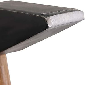Martillo de Carpintero de Acero de Damasco, Cabeza Forjada a Mano con Alto Contenido de Carbono, Mango de Madera Antideslizante, Herramienta de Grado Industrial OEM para - Product Image 5