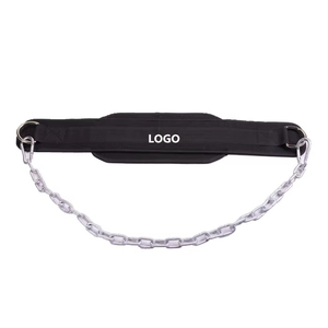 Cinturón de Entrenamiento de Neopreno Resistente con Cadena de Acero para Gimnasio, Levantamiento de Pesas, Soporte Lumbar, Transpirable, Precio de Fábrica Económico - Product Image 4