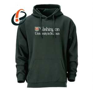 Sudadera con Capucha para Hombre, 100% Algodón, Impermeable, Transpirable, Ecológica, con Diseño Estampado, para Invierno - Product Image 1