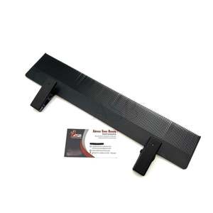 ASB INSTRUMENTS Soporte para extensiones de cabello con logotipo personalizado de acero inoxidable mate negro de alta calidad - Product Image 6