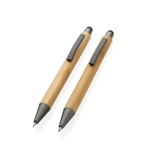 ชุดปากกาไม้ไผ่ FSC ชุดของขวัญธุรกิจที่ยั่งยืนสำหรับการขายส่ง - Product Image 1