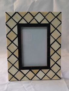 Résine incrustée d'os de haute qualité Plus cadre Photo incrusté de bois avec une bonne combinaison cadre Photo pour la décoration intérieure à bas prix - Product Image 2