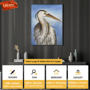 UNIART personnalisé oiseau <span class=keywords><strong>de</strong></span> <span class=keywords><strong>mer</strong></span> Portrait toile <span class=keywords><strong>peinture</strong></span> à l'huile pur à la main impressionnisme Animal peint à la main <span class=keywords><strong>oiseaux</strong></span> <span class=keywords><strong>de</strong></span> <span class=keywords><strong>mer</strong></span> <span class=keywords><strong>peinture</strong></span> à l'huile oeuvre - Product Image 6
