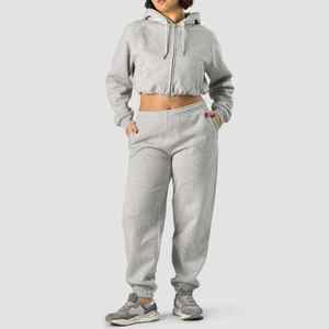 DEC Custom Women's Winter Tracksuit With <b>Rhinestone</b> Logo New Female Zipper Hood <b>Jacket</b> Sweatpants Casual Jogging Sets - Product Image 1