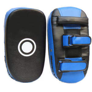 Boucliers de coup de pied sportifs de marque de distributeur personnalisés incurvés grands boucliers de frappe de boxe thaïlandaise Taekwondo MMA Kickboxing - Product Image 1