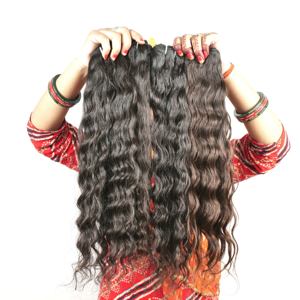 Pas cher 100% Couleur Naturelle Noir Bundle Kinky Silky wave Deep Wave Remy Extensions de Cheveux Humains Indiens pour Femmes - Product Image 4