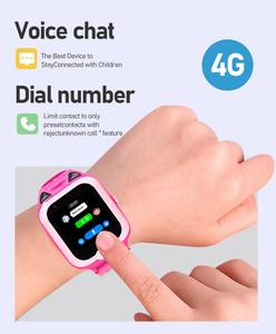 Maxtop Kids Smart Watch mit Video anruf spielen Musik & Kamera <span class=keywords><strong>4G</strong></span> Digital IP67 Wasserdichter IOS SOS & Activity Tracker - Product Image 6