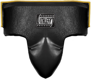 Top Selling Atlefit Industry Boxing Equipment Custom Logo Safety Protection <b>Groin</b> <b>Guard</b> PU Leather Material for MMA Training - Product Image 6