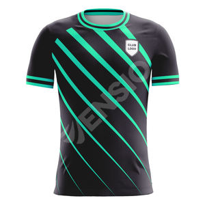 Camiseta de fútbol de poliéster 100% de secado rápido para adultos y niños Servicio OEM Camisetas de fútbol de Francia - Product Image 3