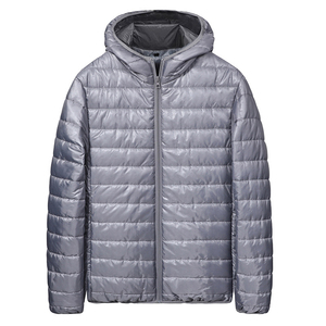 Luxury Brand Winter Jacket High Quality 90% <b>Duck</b> <b>Down</b> Hooded Puffer <b>Coat</b> with Detachable Bubble Style Hat Front Logo - Product Image 2
