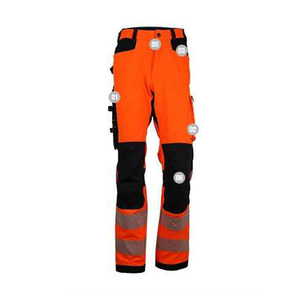 Pantalon de travail Cargo réfléchissant de sécurité de couleur fluorescente multi-poches pour hommes avertissement de travail personnalisé 2024 pantalons de sécurité pour hommes - Product Image 1