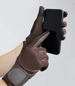 Guantes de equitación de invierno de cuero profesional ultra transpirables, recién llegados, precio al por mayor, logotipo personalizado, guantes para caballos - Product Image 5