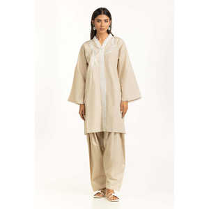 ชุดเซ็ตปักลายโดบี้ รุ่น IPST-44814-B ชุดลำลองสำหรับผู้หญิง ไซส์ XS-XXL กระโปรงและกางเกงเหนือเข่า สำหรับฤดูใบไม้ผลิ/ฤดูร้อน พร้อมเสื้อท่อนบน ขั้นต่ำสั่งซื้อ 3 ชิ้น - Product Image 1