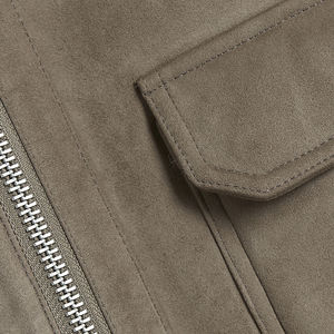 แจ็คเก็ตหนังขนเทียมแจ็คเก็ตหนังระบายอากาศได้ดี - Product Image 6