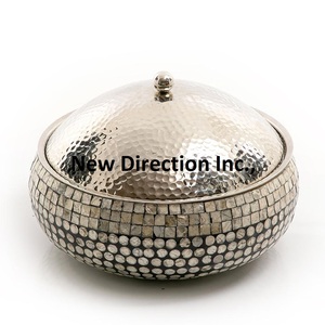 หม้อต้มสแตนเลสสำหรับใช้ในห้องครัวฉนวนผนังสองชั้นพร้อมฝาสำหรับบุฟเฟ่ต์ที่ให้บริการในครัวเรือน - Product Image 2