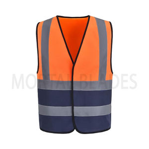 เสื้อกั๊กนิรภัยสำหรับงานก่อสร้างแบบมืออาชีพเสื้อแจ็กเก็ตตาข่ายสะท้อนแสงพร้อมโลโก้ - Product Image 5