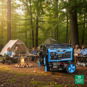 Generador Portátil de Combustible Dual Pulsar Serie Standard PG12000B - Arranque Automático 60Hz Refrigerado por Aire para Hogar y Camping - Product Image 3