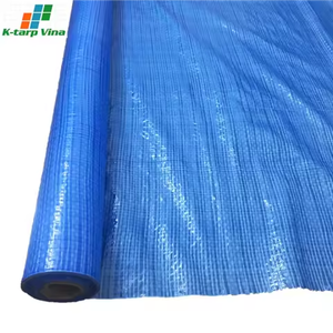 Best Choice Imports High-quality Striped HDPE PE Tarpaulin Sheet 20x30 Waterproof Moisture Proof Matte Surface Custom Color - Product Image 2