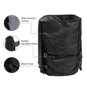 Zaino per Consegna Pacchi di Grande Capacità - Zaino Logistico Regolabile Resistente all'Acqua - Product Image 2