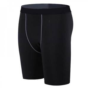 Short de compression sportif et solide pour hommes Vente en gros Fermeture à taille élastique Service OEM disponible - Product Image 2